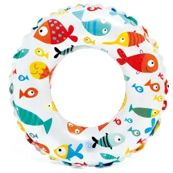 Bunter Schwimmring 51 cm, ideal für Wasserspaß und Sommeraktivitäten