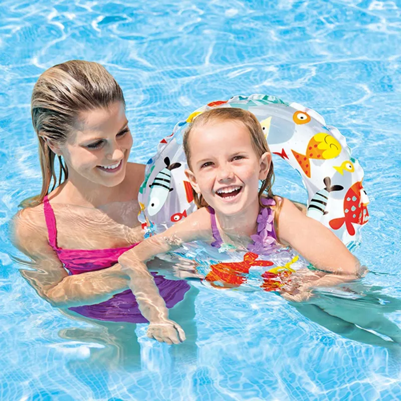 Weicher Schwimmring 51 cm, bequem und sicher für Kinder im Wasser