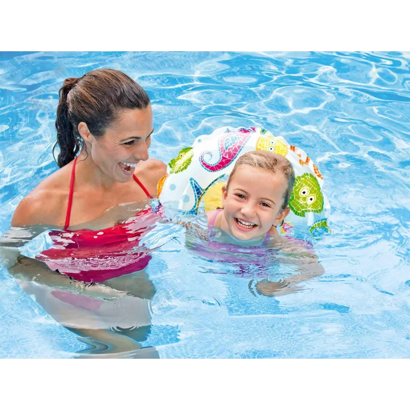 Schwimmring 51 cm, ideal für Kinder am Strand oder im Pool