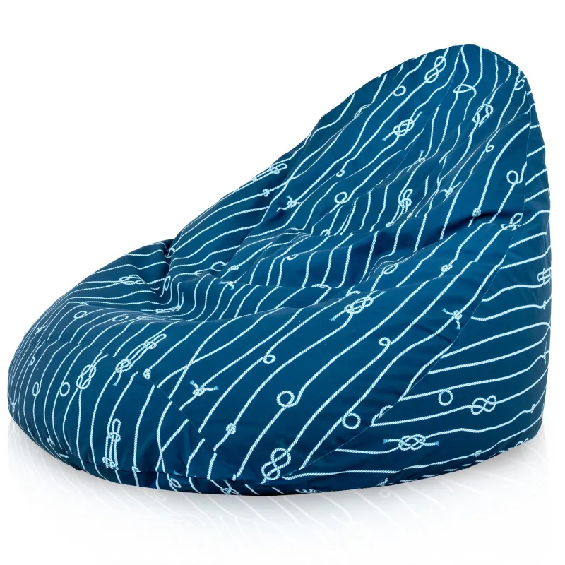 Sitzsack mit Rückenlehne XXL Drop - Premium Print-Stoff – Ansicht 2