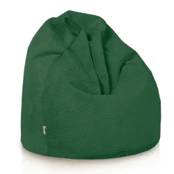 Überzug für Sitzsack Kinder - Struktur-Velours Dot