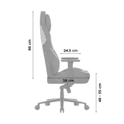 Force 8.3 Carbon Black Gaming-Stuhl