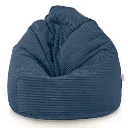 Großer Cord-Sitzsack für Jugendliche und Erwachsene