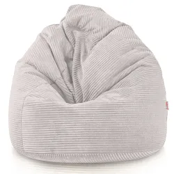 Großer Cord-Sitzsack für Jugendliche und Erwachsene