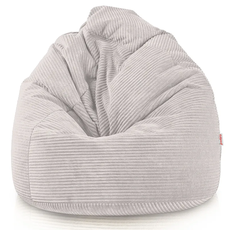Großer Cord-Sitzsack für Jugendliche und Erwachsene
