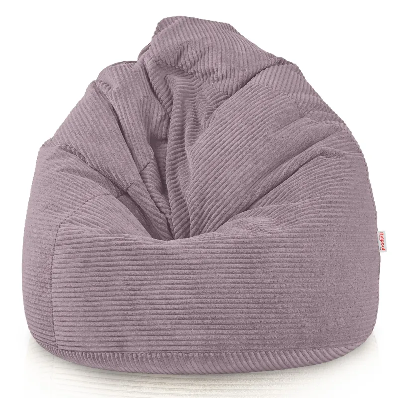 Großer Cord-Sitzsack für Jugendliche und Erwachsene