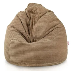 Großer Cord-Sitzsack für Jugendliche und Erwachsene