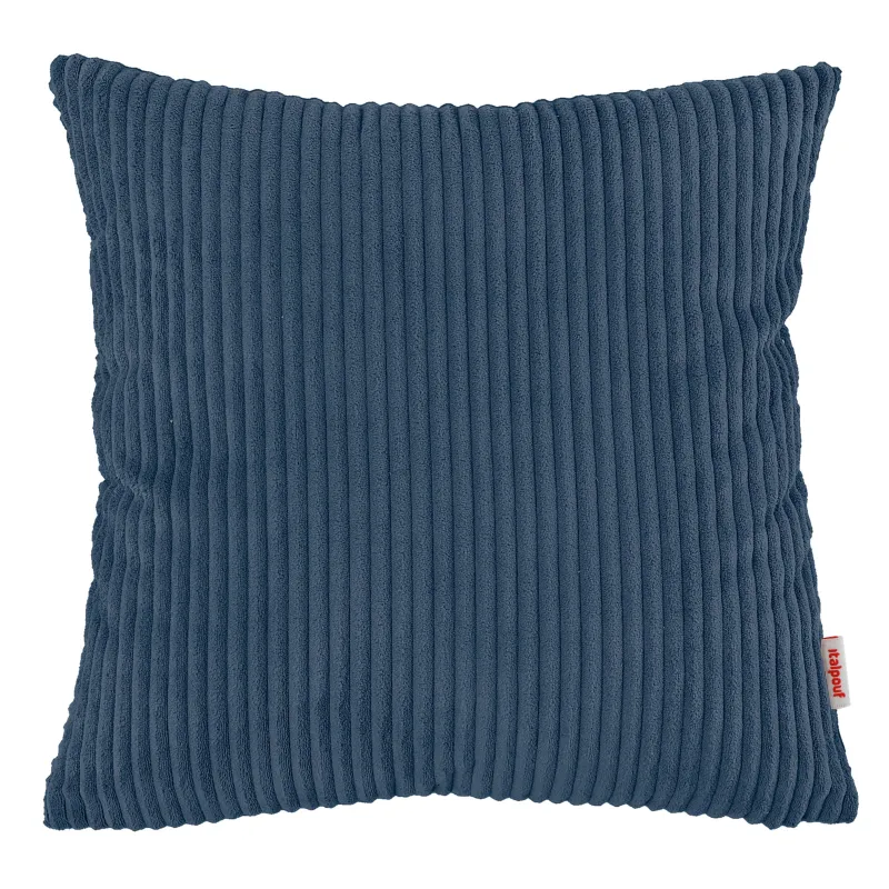 Großes Dekokissen für Sofa oder Boden aus Cord 60×60
