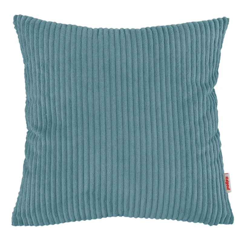 Großes Dekokissen für Sofa oder Boden aus Cord 60×60