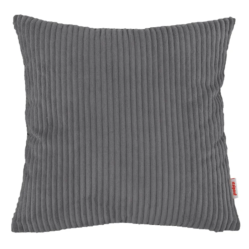 Großes Dekokissen für Sofa oder Boden aus Cord 60×60