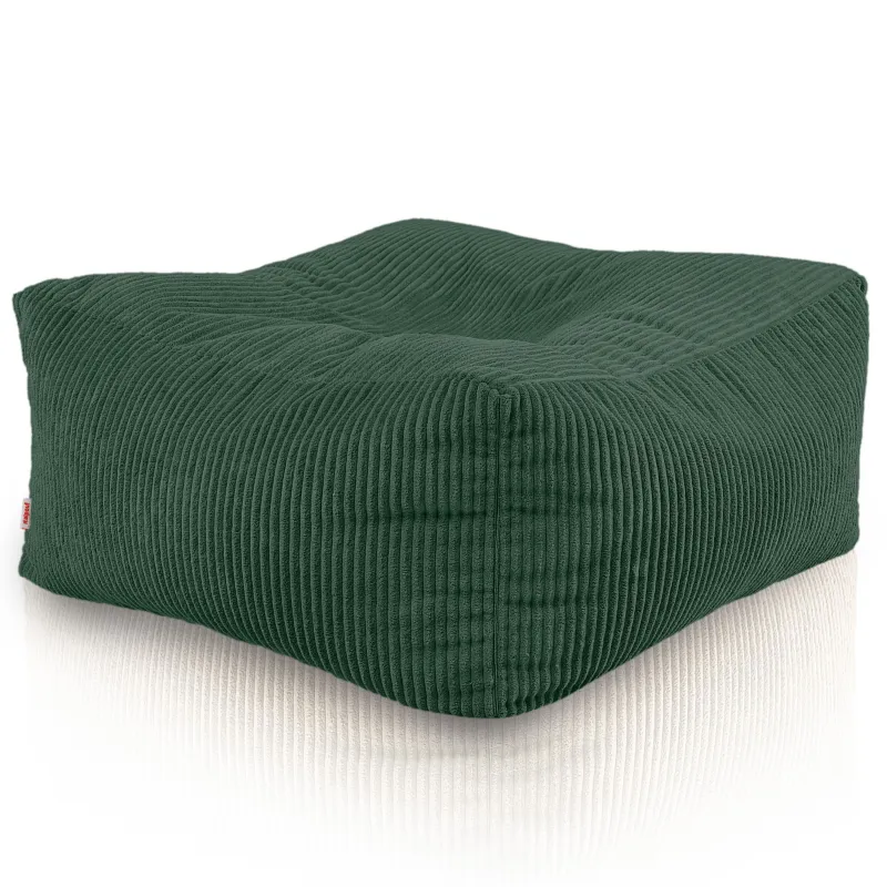 Pouf, Hocker und Tisch in einem – Florenz aus Cord