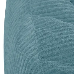 Cord-Sitzsack mit Rückenlehne für Erwachsene XXL
