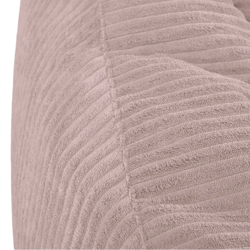 Cord-Sitzsack mit Rückenlehne für Erwachsene XXL