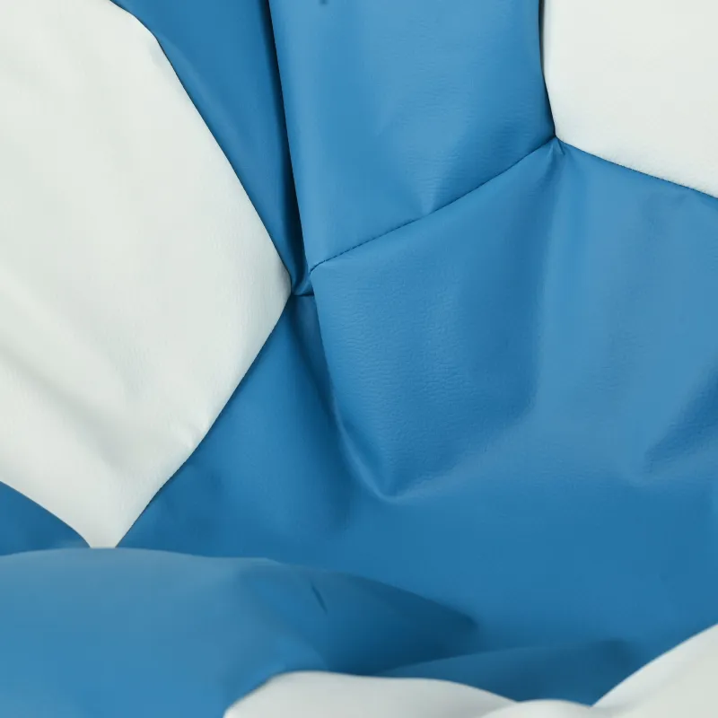 Fußball Sitzsack Sessel XL für Kinder - Kunstleder