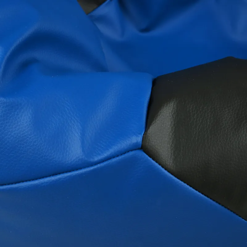 Fußball Sitzsack Sessel XL für Kinder - Kunstleder