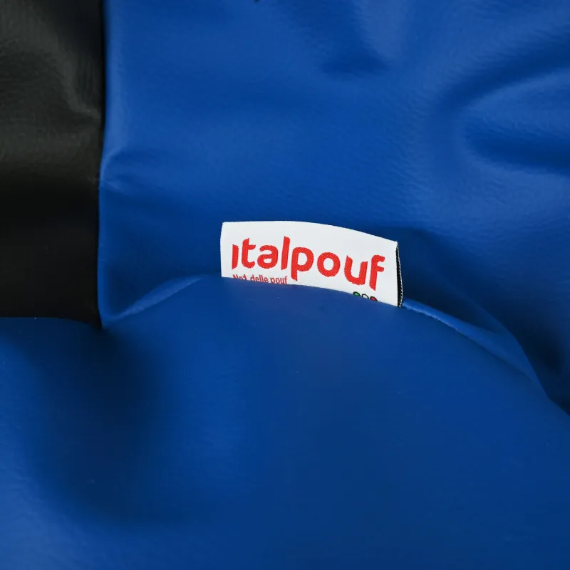 Fußball Sitzsack Sessel XL für Kinder - Kunstleder