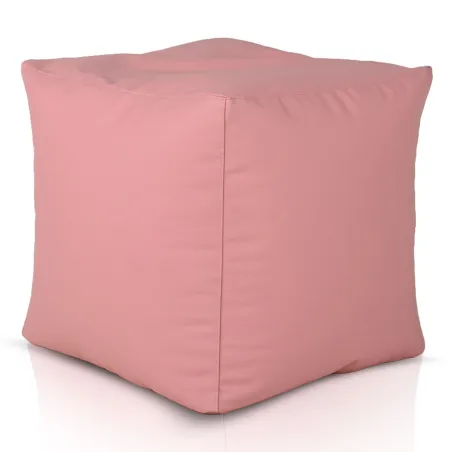 Sitzwürfel Cubo Kunstleder Rosa & Lila | Italpouf