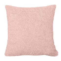 Quadratisches Dekokissen - Teddy-Bouclé