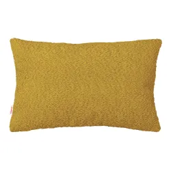 Rechteckiges Dekokissen - Teddy-Bouclé