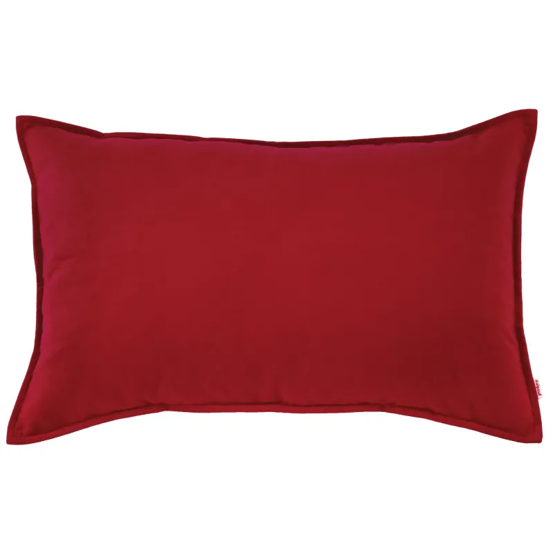Dekokissen aus Soft-Velours für Sofa und Sessel – 45×70