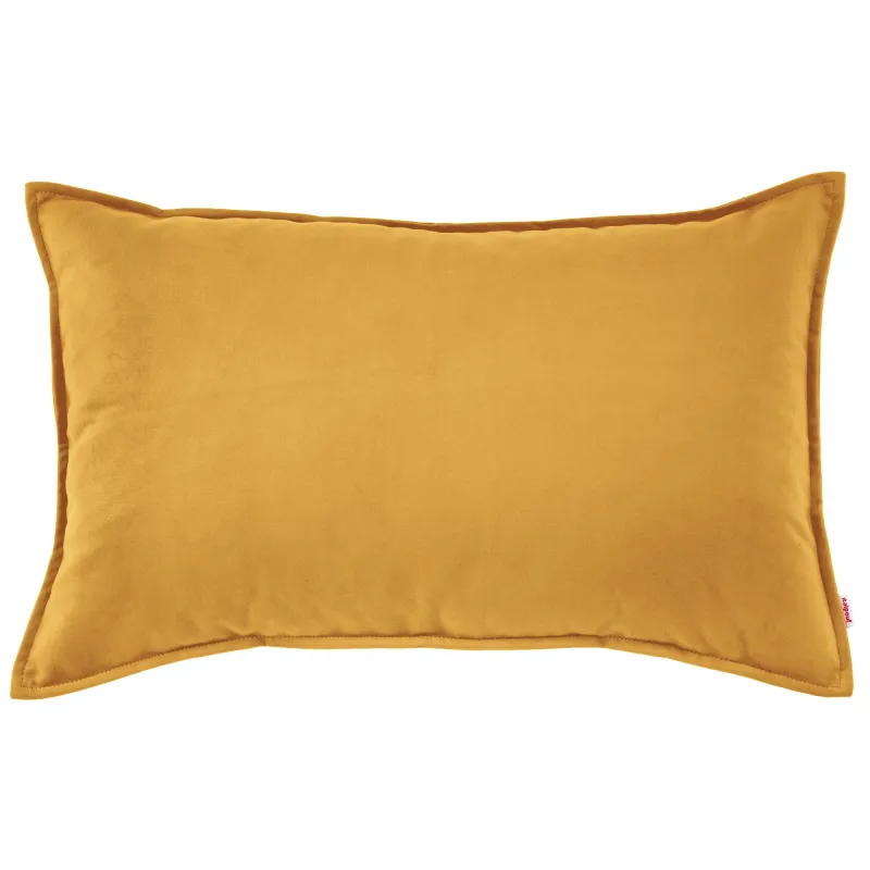 Dekokissen aus Soft-Velours für Sofa und Sessel – 45×70