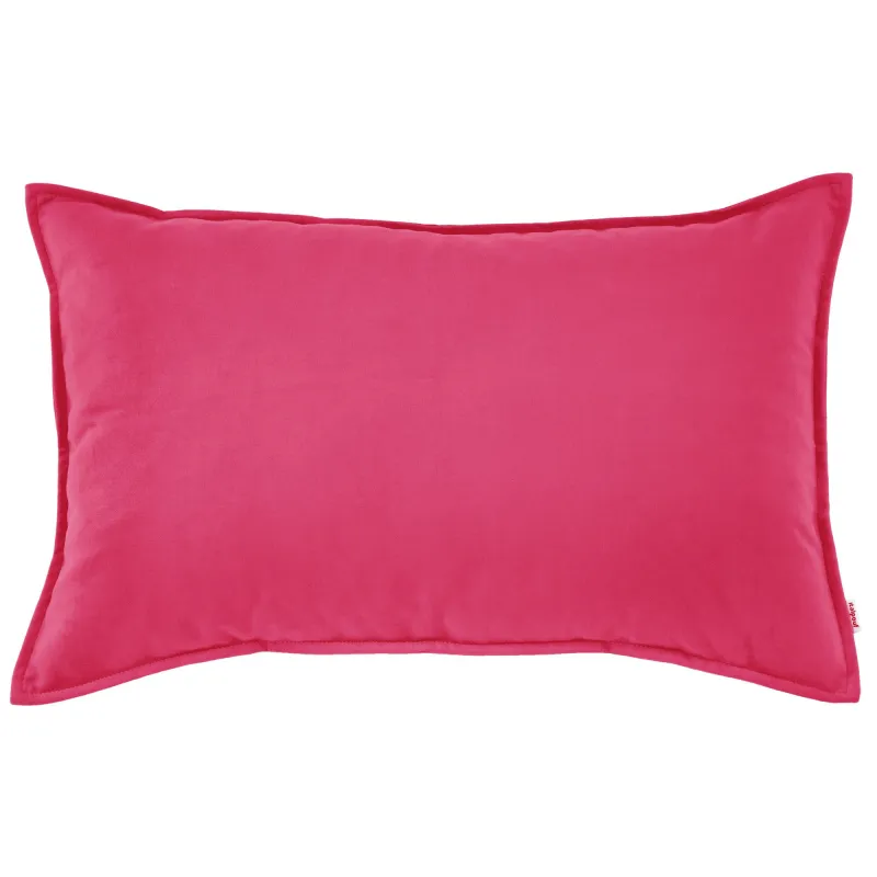 Dekokissen aus Soft-Velours für Sofa und Sessel – 30×50