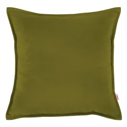 Quadratisches Dekokissen - Soft-Velours