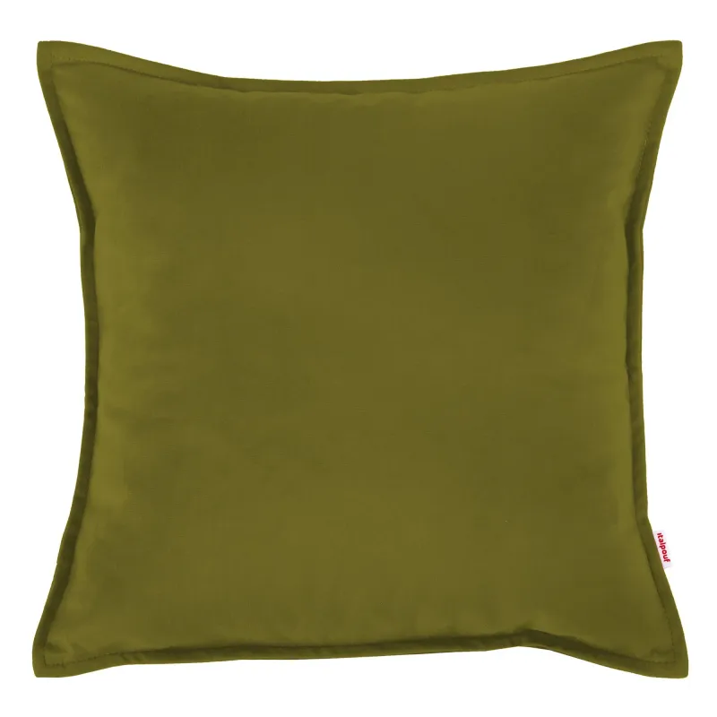 Dekokissen aus Soft-Velours für Sofa und Sessel – 45×45