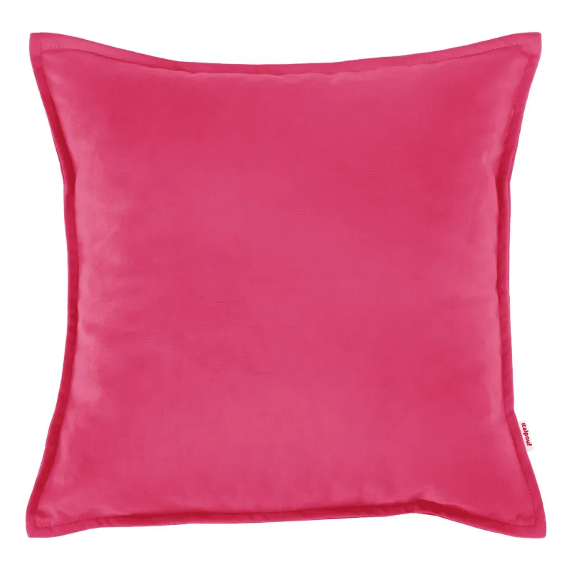 Dekokissen aus Soft-Velours für Sofa und Sessel – 60×60