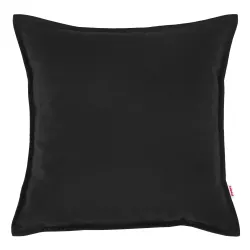 Quadratisches Dekokissen 45 x 45 cm - Soft-Velours