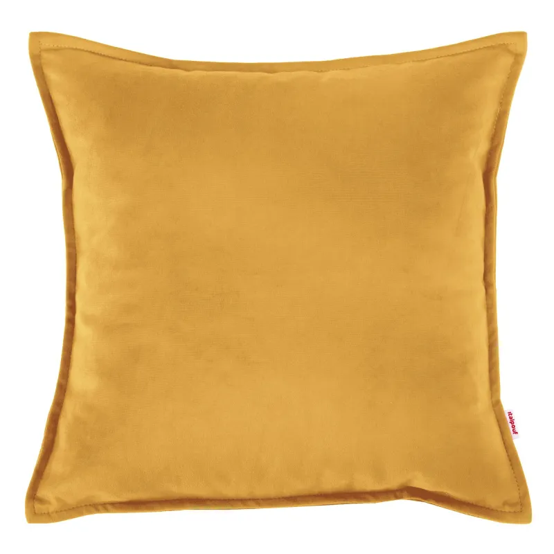 Dekokissen aus Soft-Velours für Sofa und Sessel – 45×45