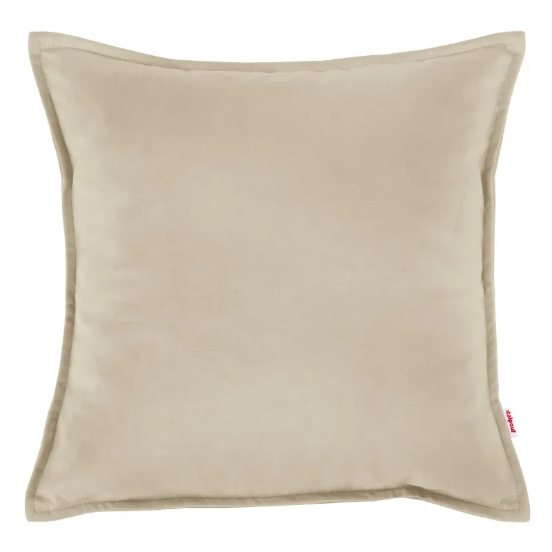 Dekokissen aus Soft-Velours für Sofa und Sessel – 45×45