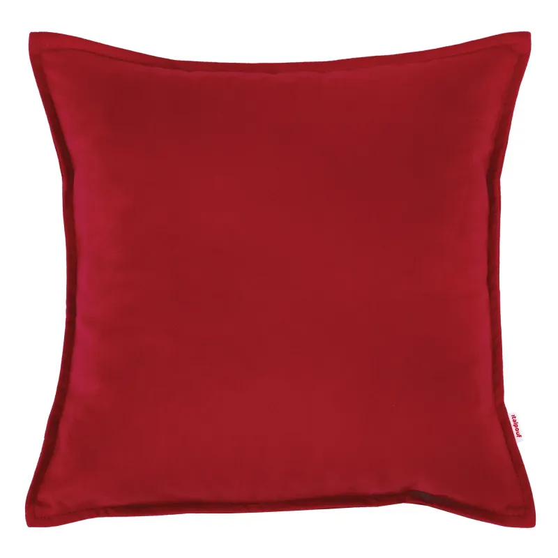 Dekokissen aus Soft-Velours für Sofa und Sessel – 45×45