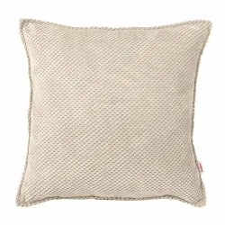 Dekokissen aus Struktur-Velours Dot – 60×60