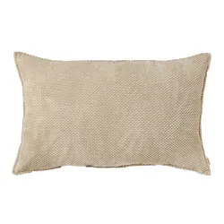 Dekokissen aus Struktur-Velours Dot – 30×50