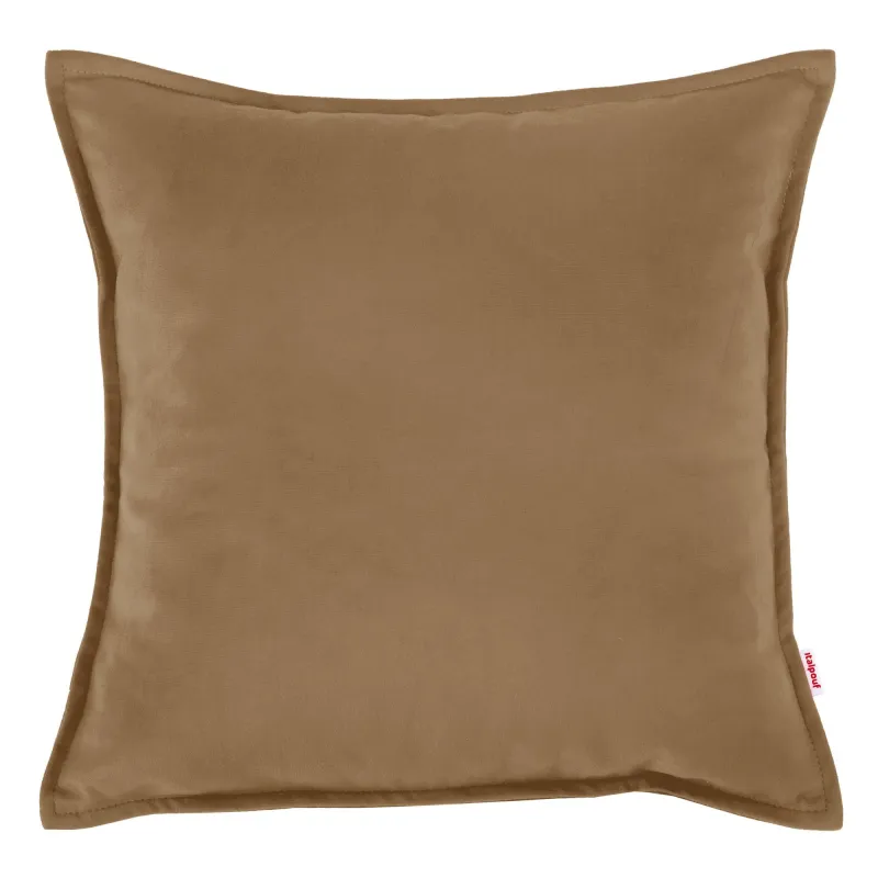 Dekokissen aus Soft-Velours für Sofa und Sessel – 60×60
