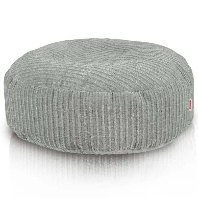 Runder Pouf Fußhocker - Premium Prints Design