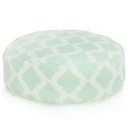Runder Pouf Fußhocker - Premium Prints Design