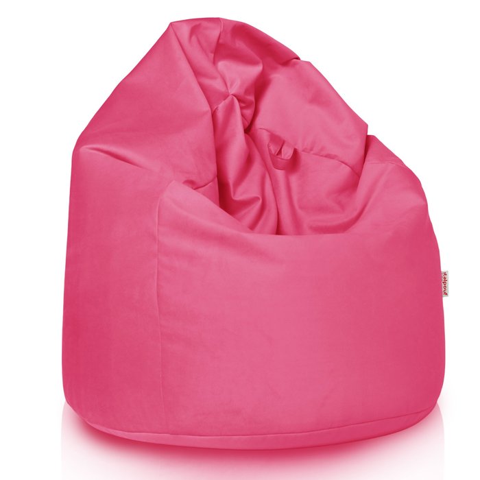 Rosa Sitzsack XL Plüsch Mädchen