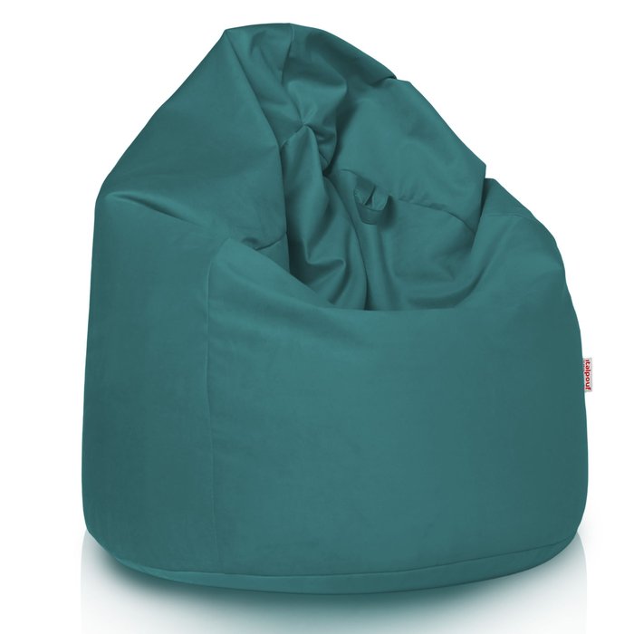 Königsblau Sitzsack XL Plüsch Modern