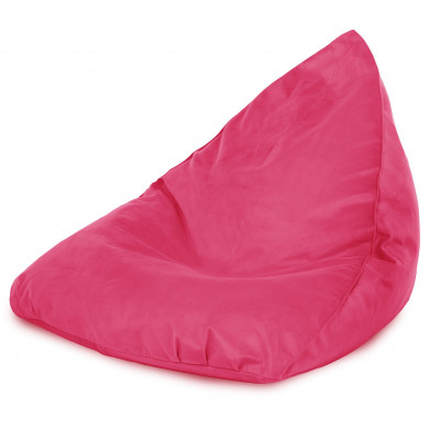 Rosa Sitzsack Liege Plüsch Bermuda