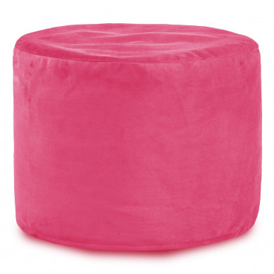 Rosa Sitzwürfel Plüsch Cilindro