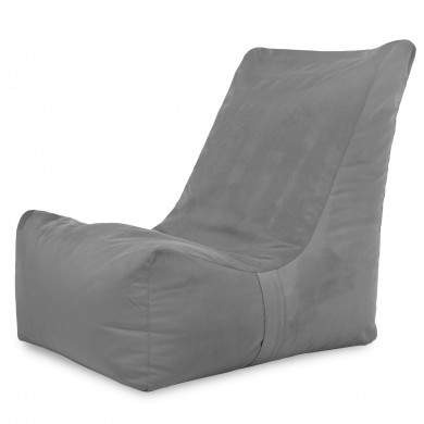 Stahl Sitzsack Sessel XXL Plüsch
