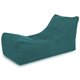 Lounge Sessel XXL Blau Plüsch