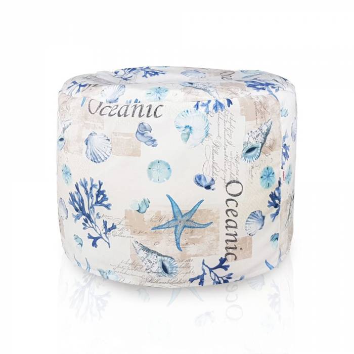 Sitzpouf Cilindro Ocean Sitzwürfel