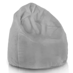 Kinder-Sitzsack L - Yeti Kunstfell