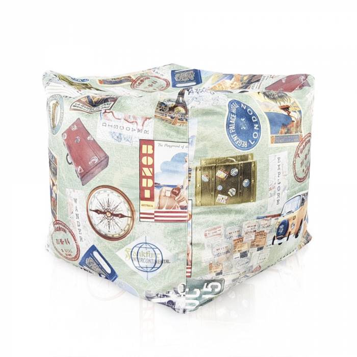 Sitzpouf Cubo Travel Fußbank