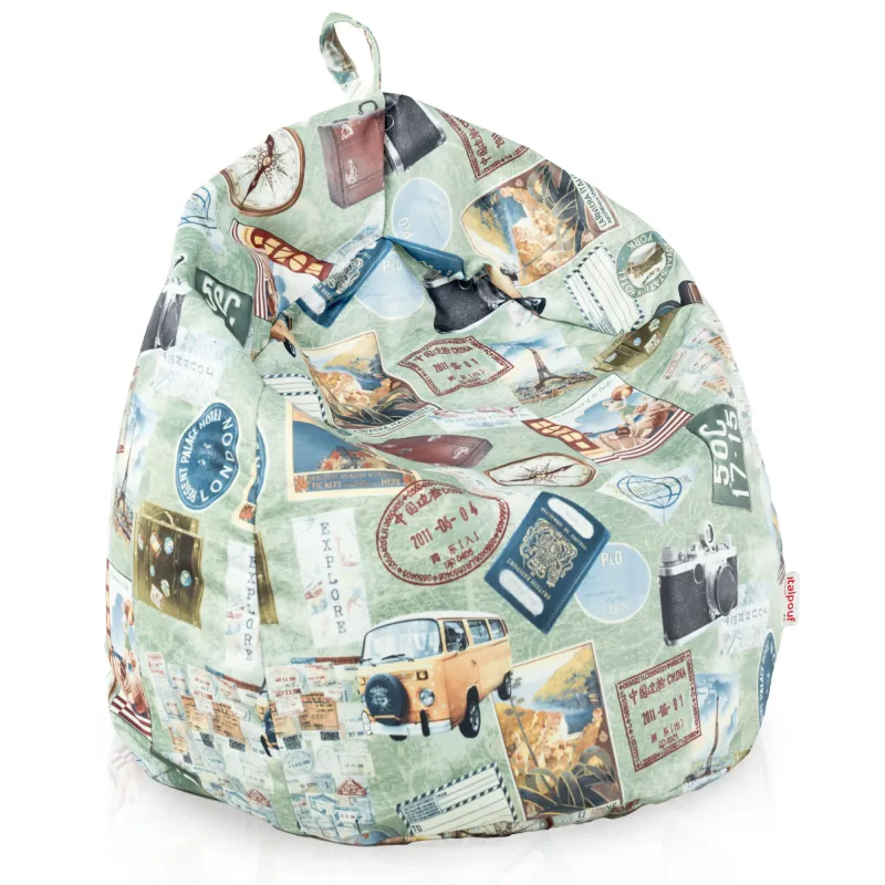 Kinder-Sitzsack L - Premium Print-Stoff – Ansicht 84