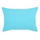 GARTENKISSEN WEISS-BLAU MUSTER MIT UV-FILTE