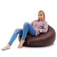Dunkelbraun Kindersitzsack Kunstleder Modern